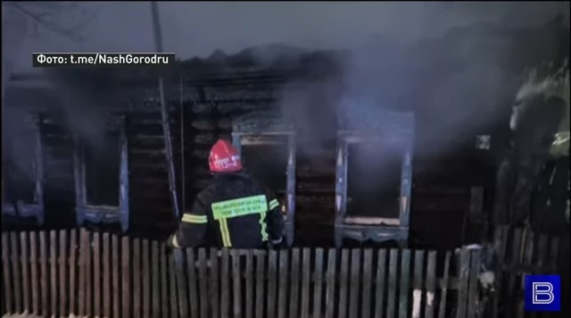 При пожаре в тюменском селе погиб человек