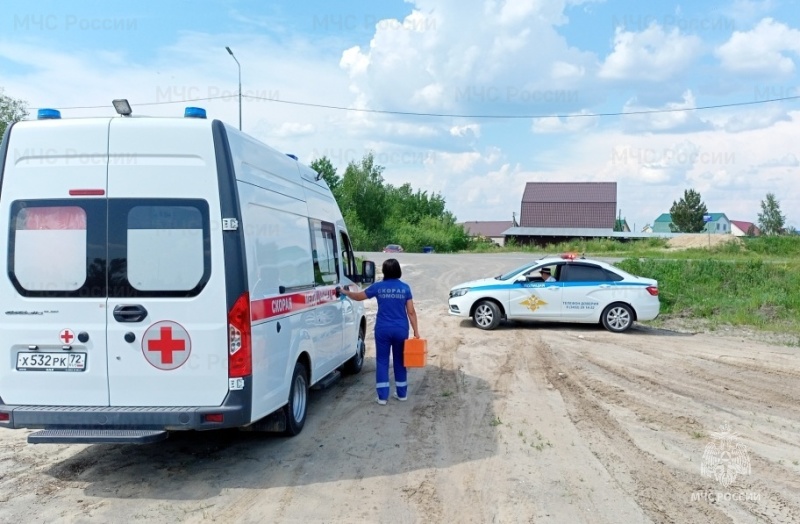 В Ярково прошли тактико-специальные учения по ликвидации последствий ДТП