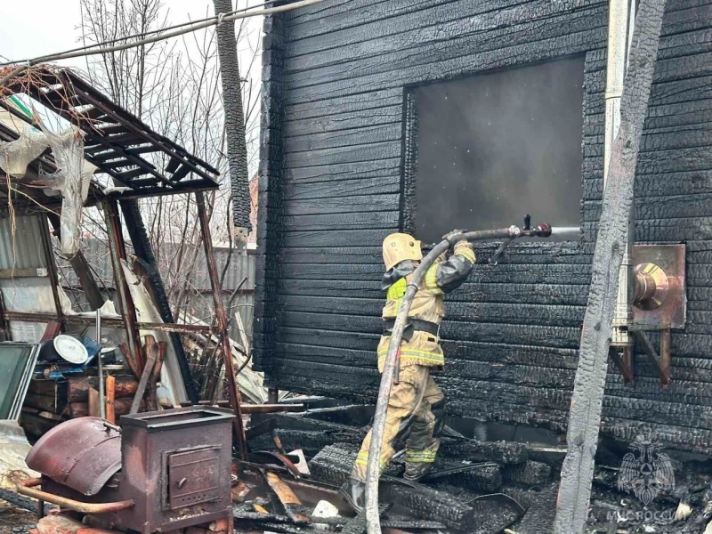 Огнеборцы ликвидировали пожар в СНТ «Тюменец»