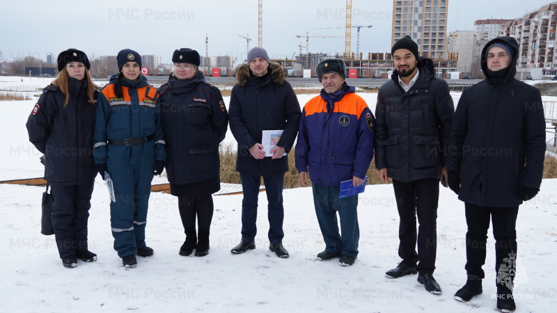 В Тюменской области проходит первый этап акции «Безопасный лёд»