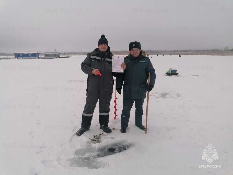 В Тобольске рыбаки соревновались в мастерстве ловли со льда