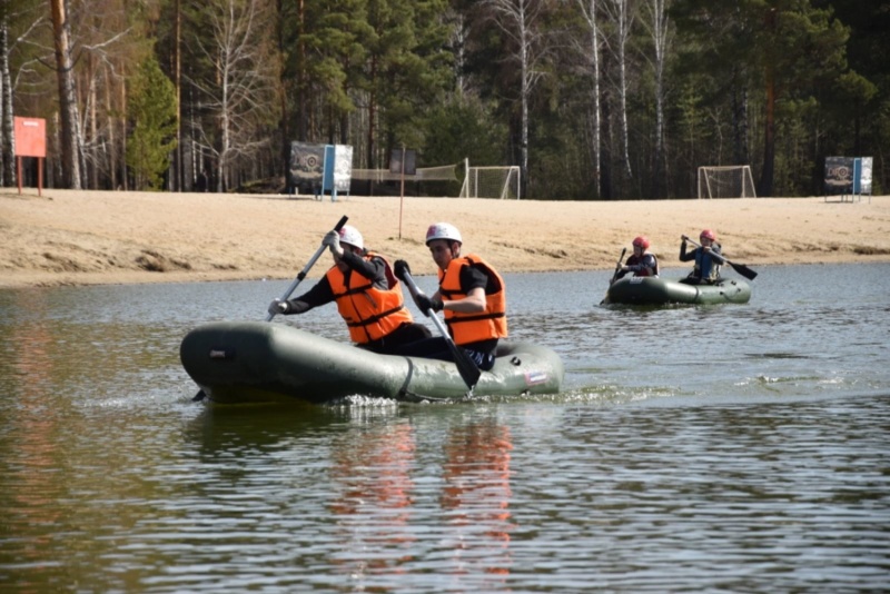 Областные соревнования Юный водник