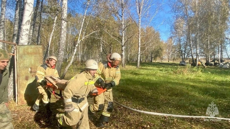 Областные соревнования «Юный спасатель»