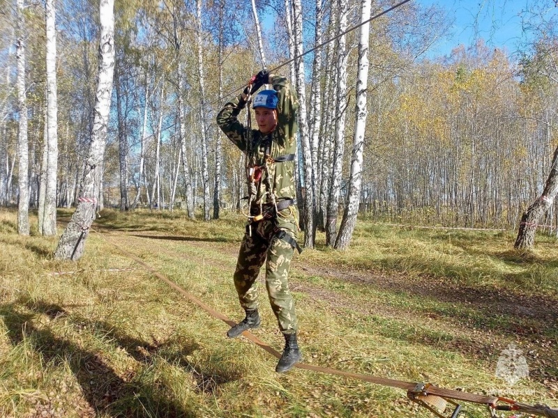 Областные соревнования «Юный спасатель»