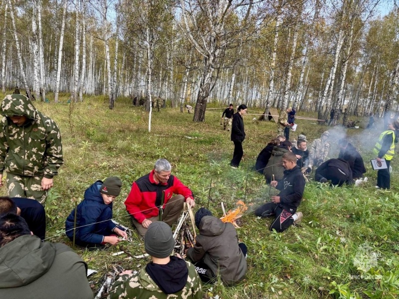 Областные соревнования «Юный спасатель»